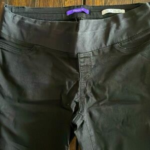 Seraphine Maternity Jeans Black Denim, Skinny Leg Size 8